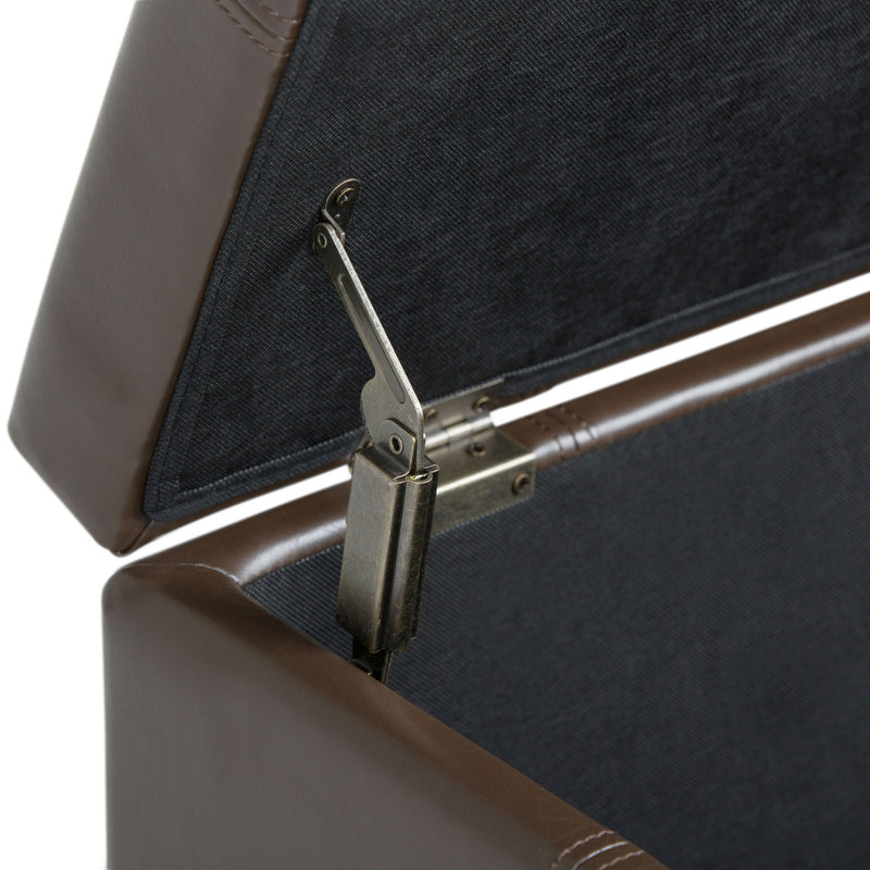 Dover - Upholstered Storage Ottoman Bench by HouseOfZazla