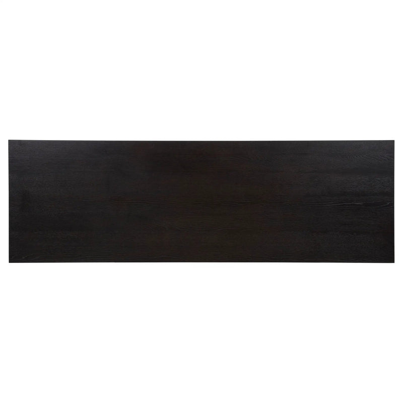 Harkes 75-inch 3-drawer Computer Desk with Adjustable Shelf Coffee Bean by Unique Piece Furniture