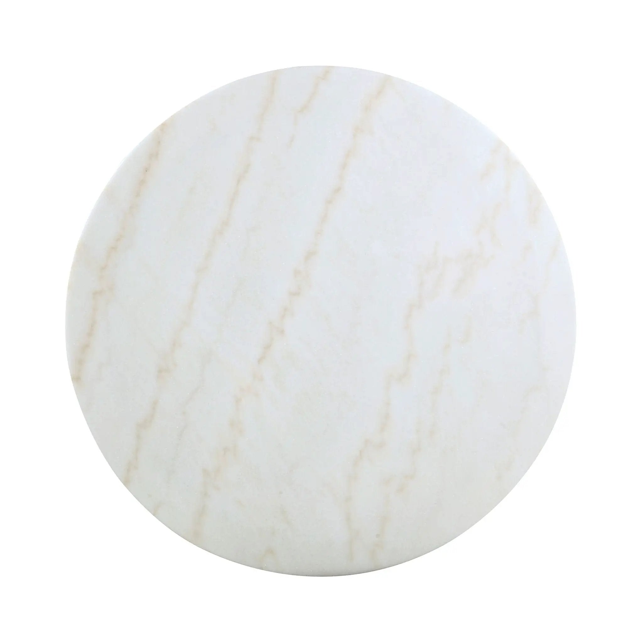 Raleigh - Pedestal Dining Table - White Marble