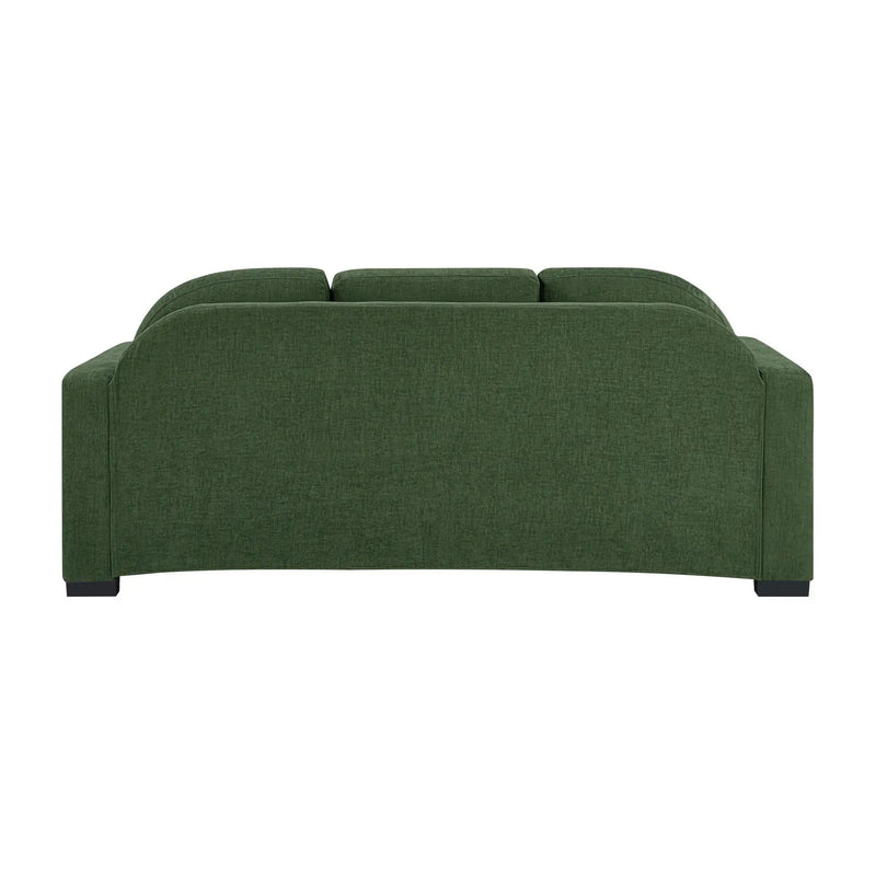 Modern 3 Seater Sofa With Curved Backrest by HouseOfZazla
