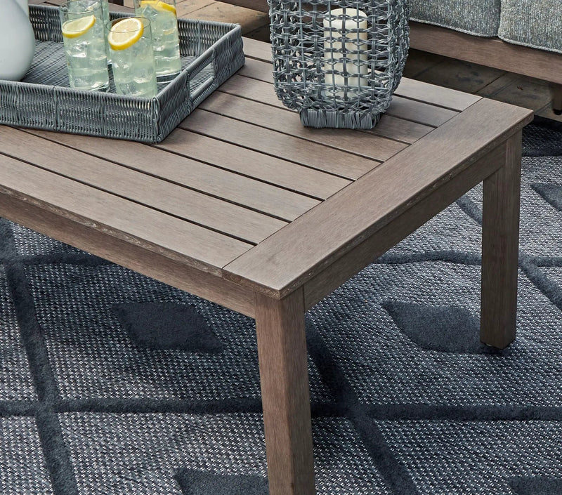 Hillside Barn - Rectangular Cocktail Table - Brown by Unique Piece Furniture