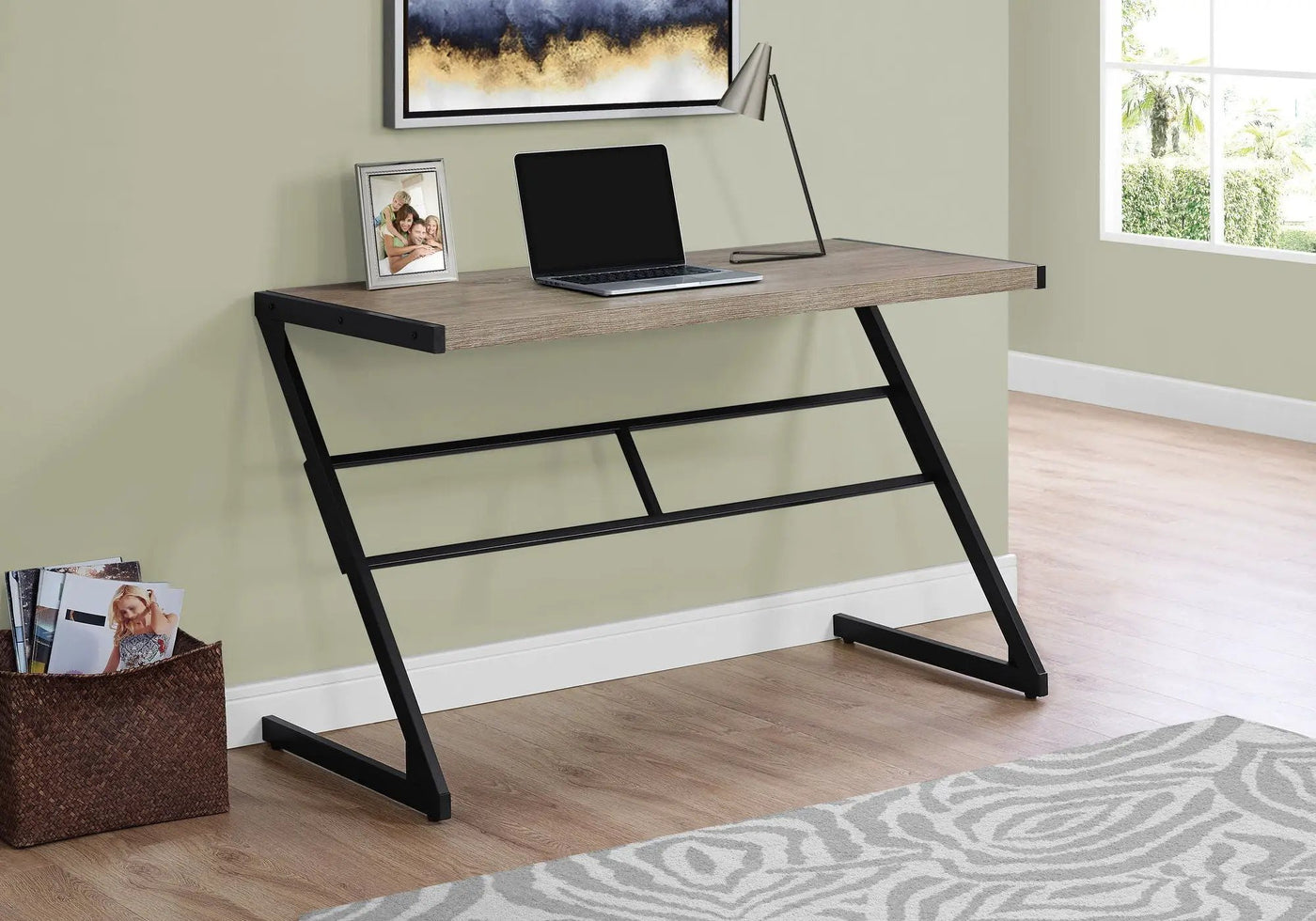 Computer Desk For Home Office, Chic Modern Design, Contemporary & Modern by Unique Piece Furniture