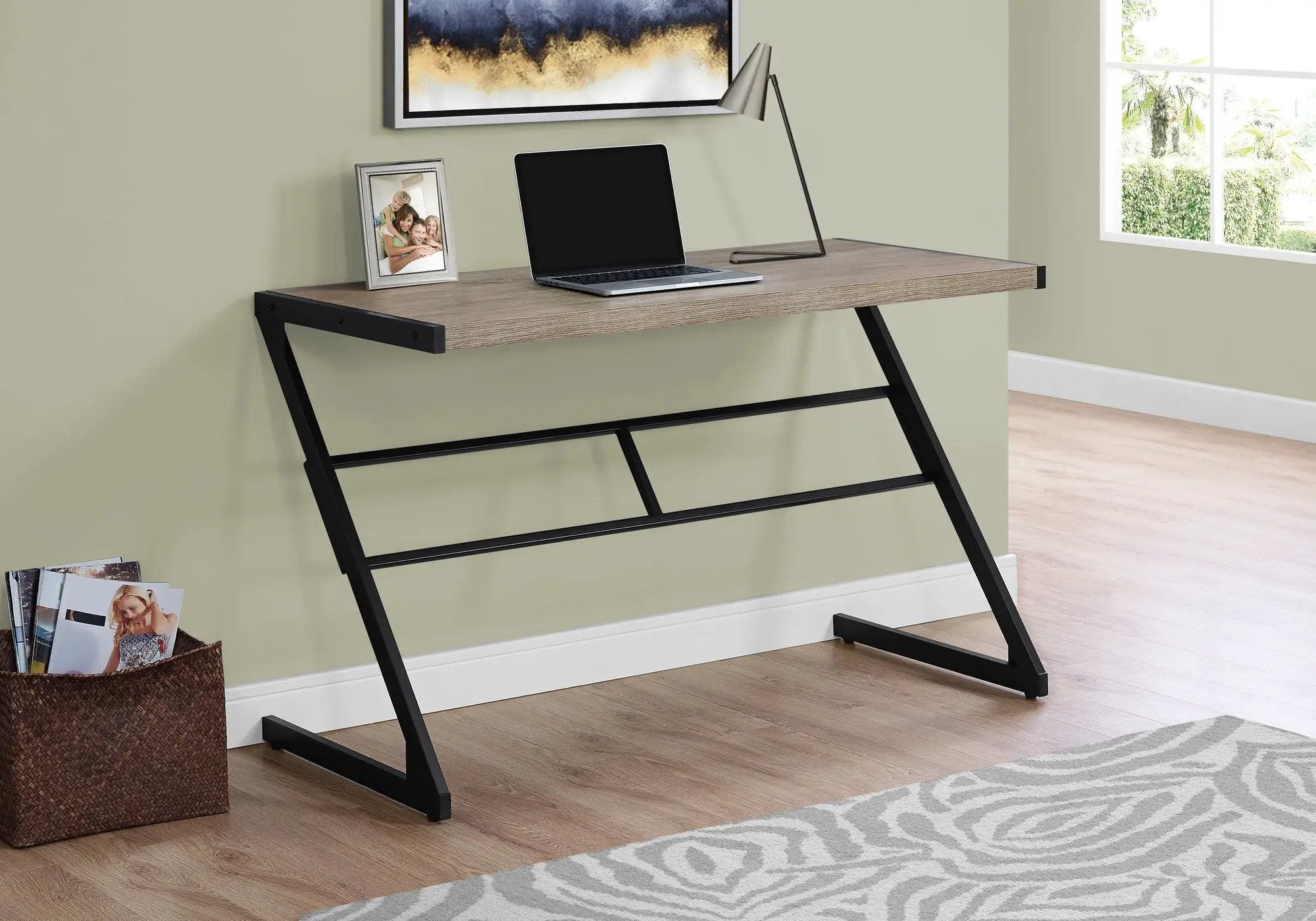Computer Desk For Home Office, Chic Modern Design, Contemporary & Modern by Unique Piece Furniture