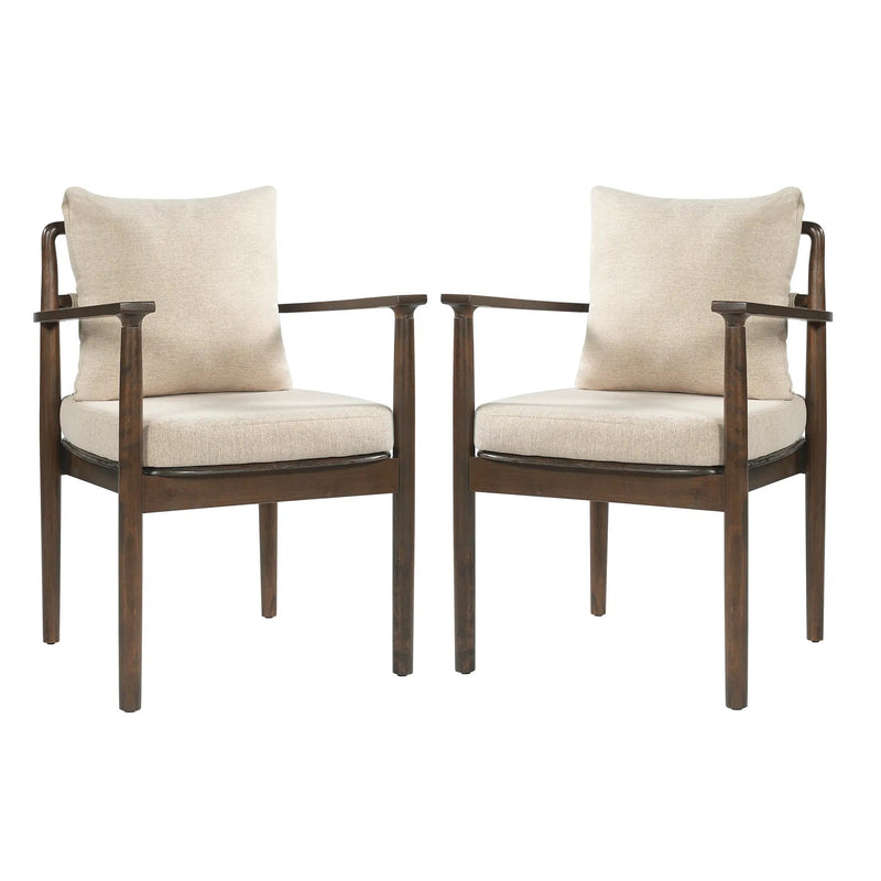 Mid-Century Modern Dining Chairs Set of 2 by HouseOfZazla