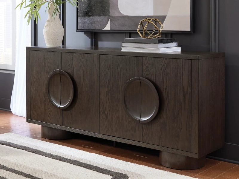 Veeda - Accent Cabinet - Dark Brown by Unique Piece Furniture