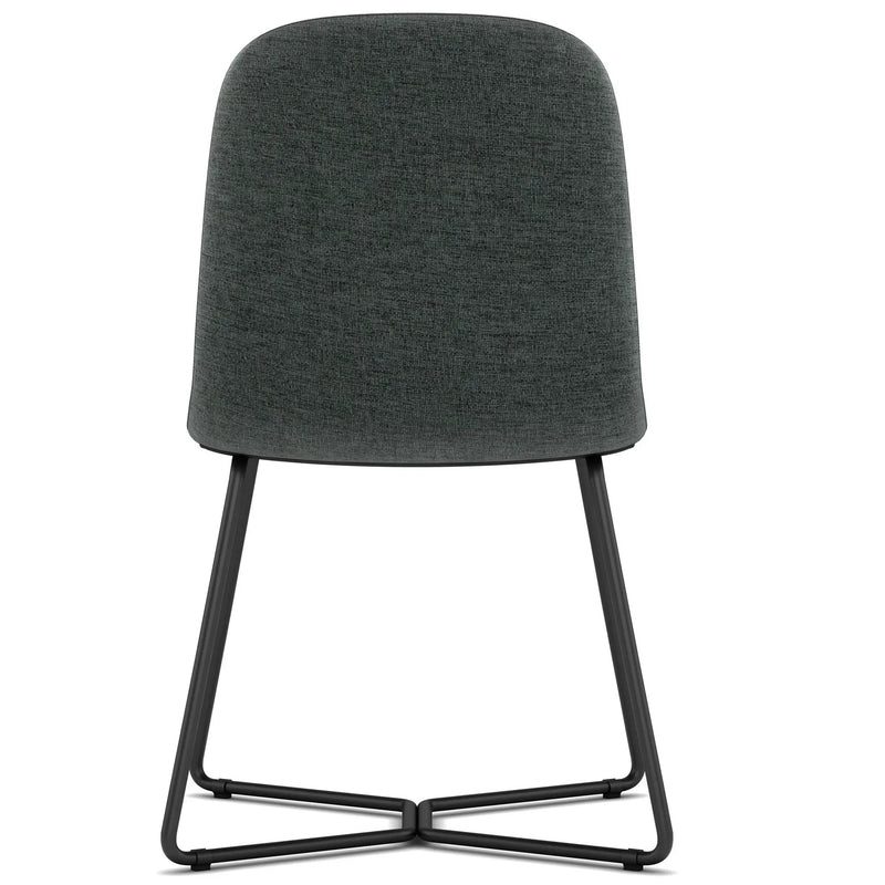 Wilcox - Dining Chair (Set of 2) - Charcoal Gray by HouseOfZazla