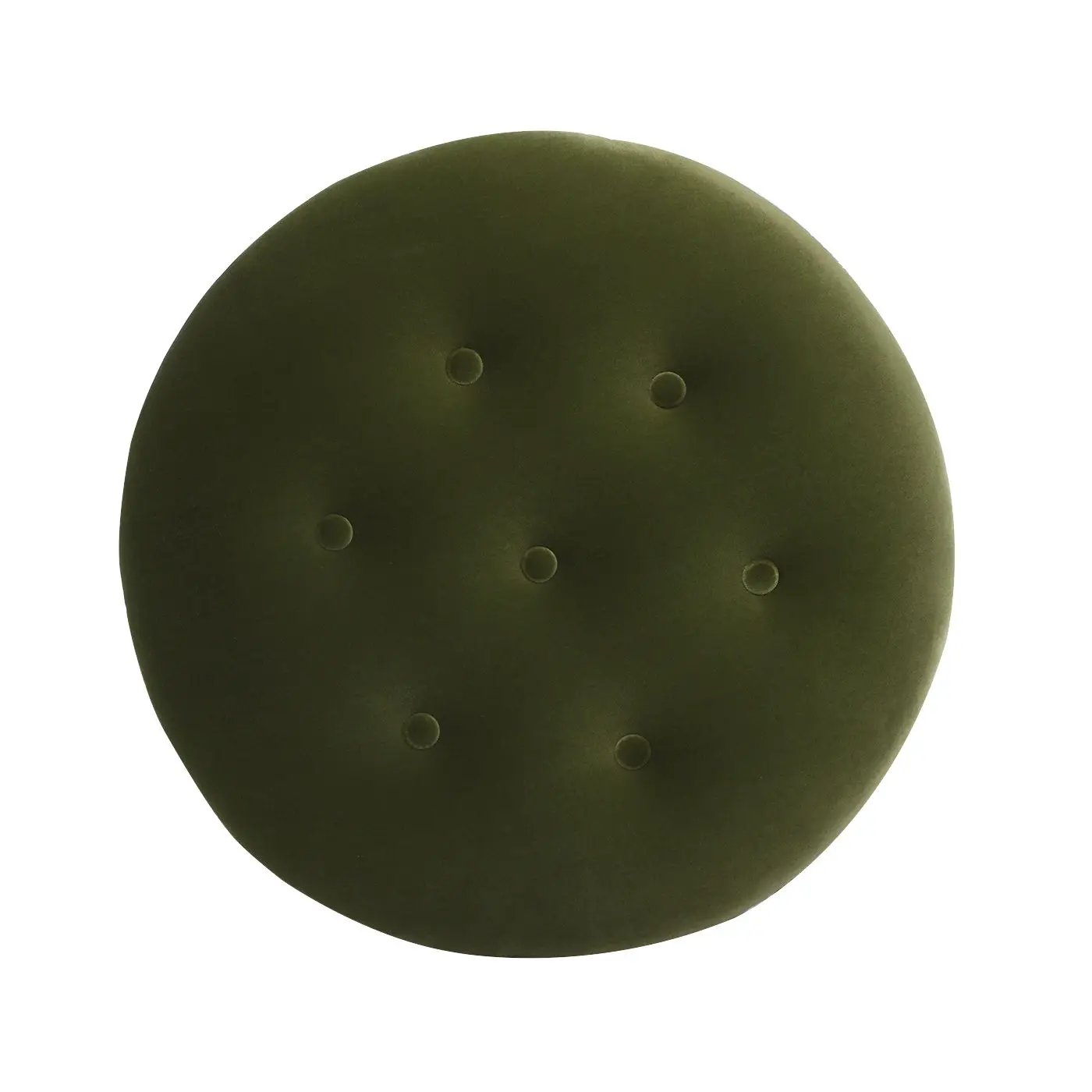 Yolanda - Round Upholstered Accent Ottoman by Unique Piece Furniture