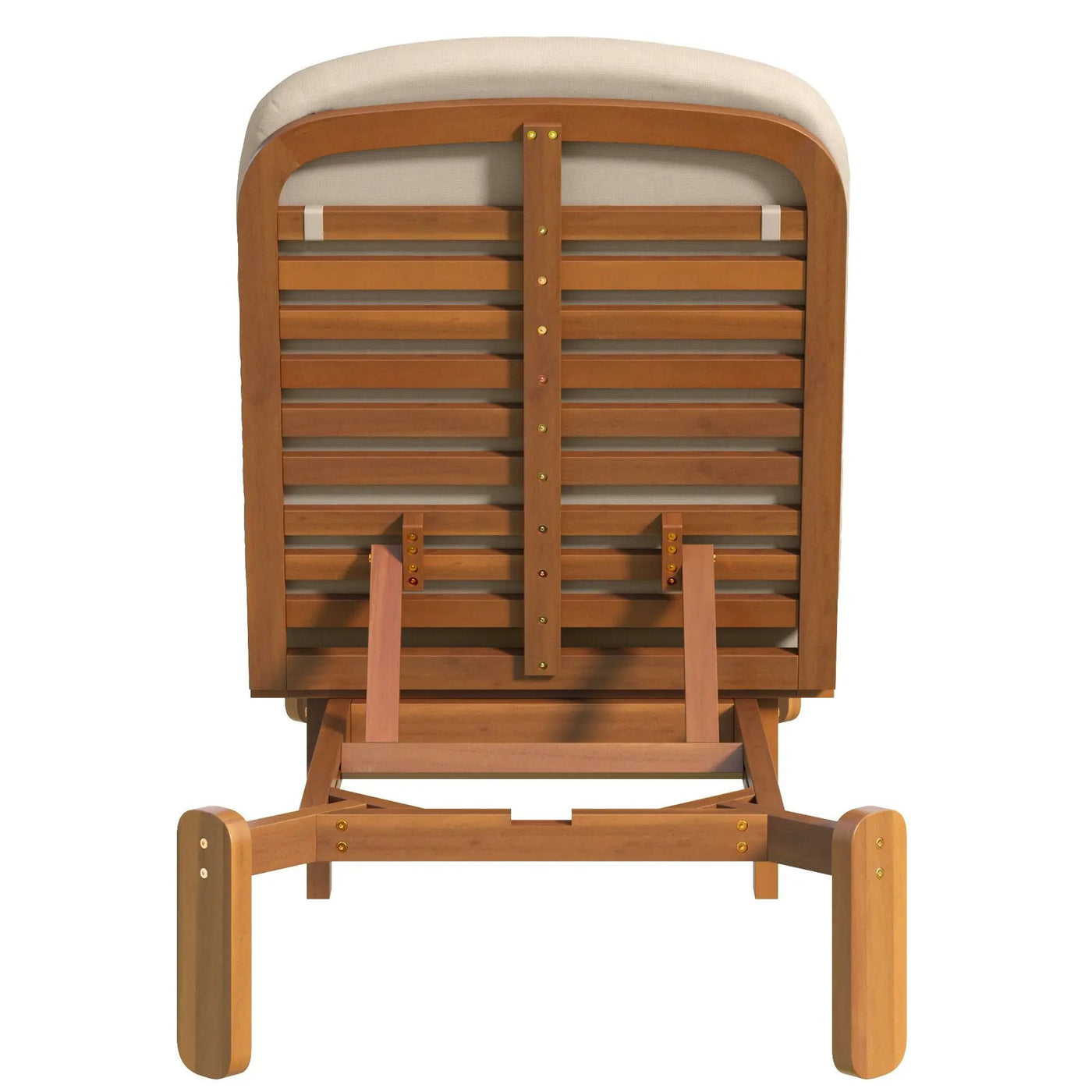 Outdoor Chaise Lounge With Adjustable Backrest by HouseOfZazla