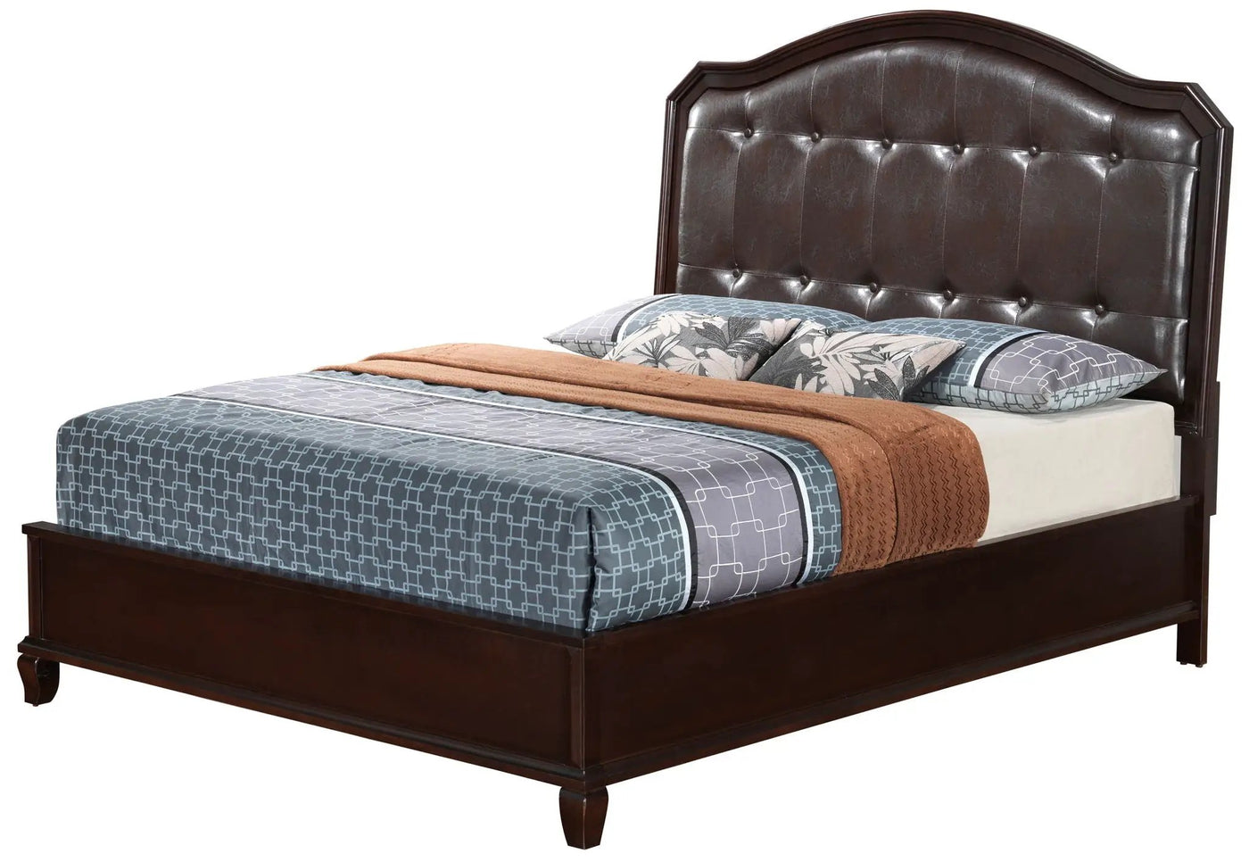 Bed With Transitional Design by HouseOfZazla