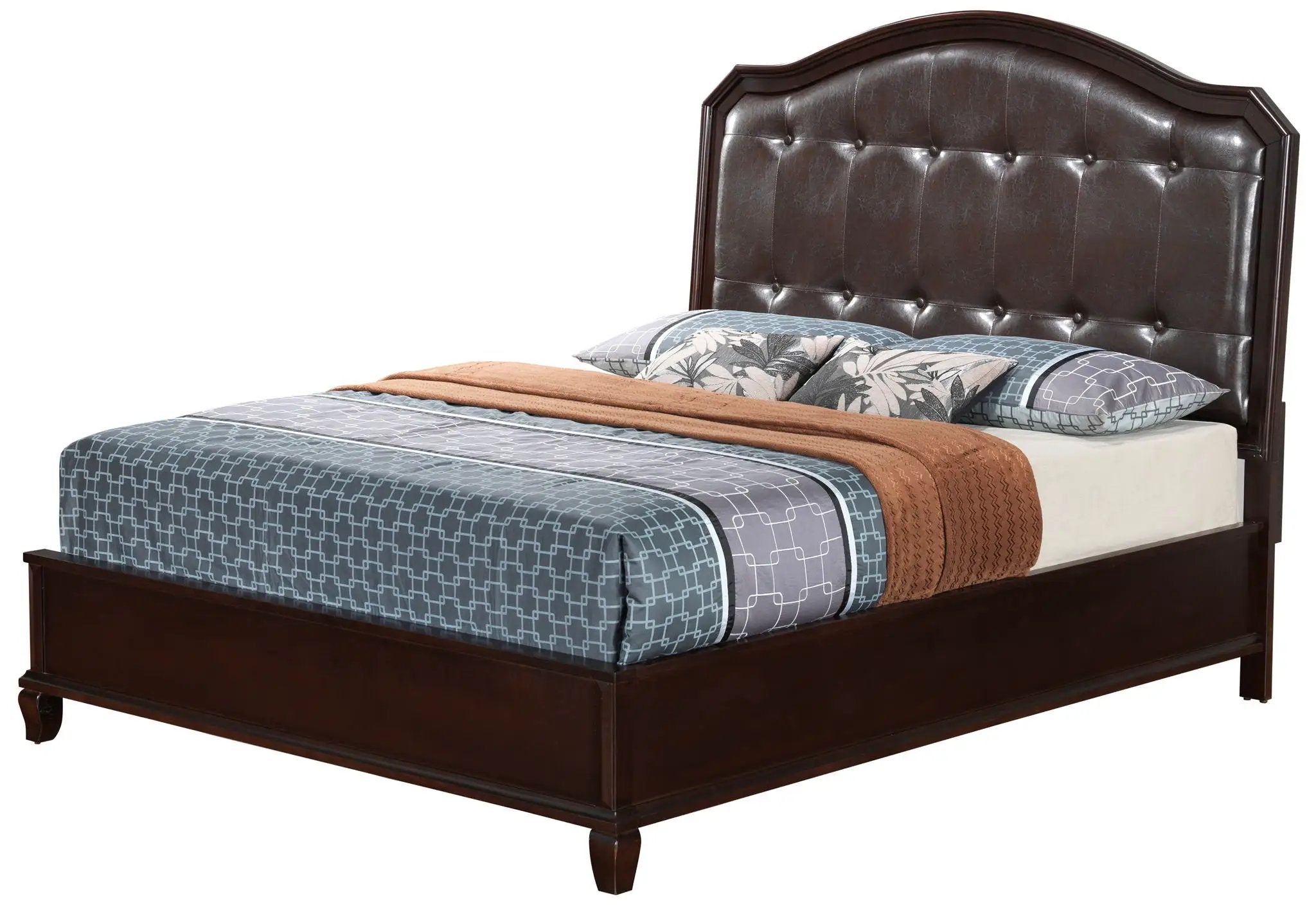 Bed With Transitional Design by Unique Piece Furniture