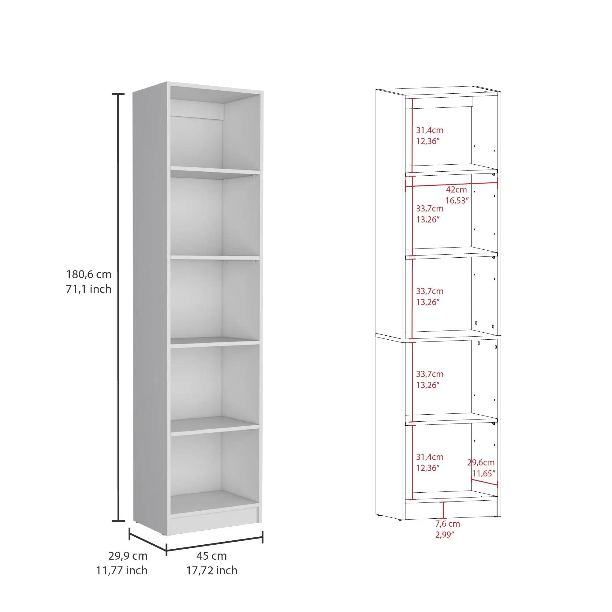 Levan - 3 Piece Living Room Set With 3 Bookcases by Unique Piece Furniture