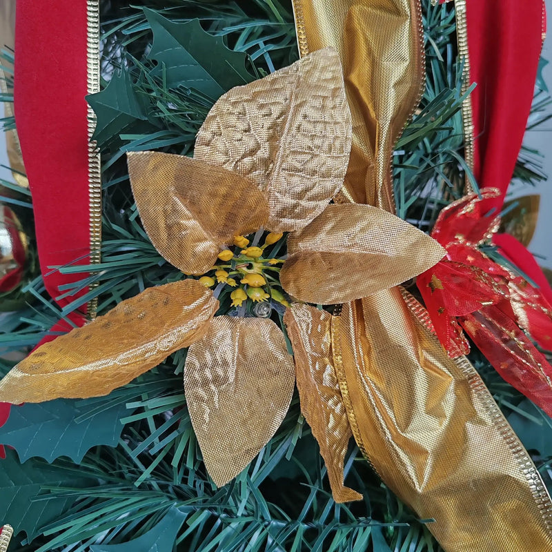 7.5Ft Prelit Pop Up Christmas Tree Decoration by HouseOfZazla