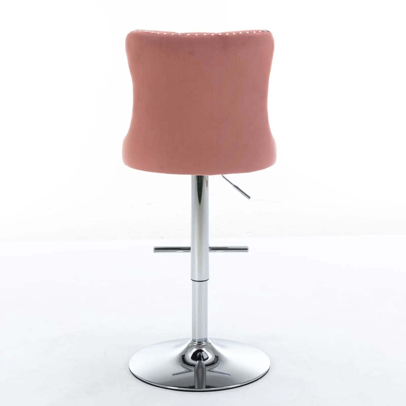 Swivel Adjustable Height Barstools Set of 2 by HouseOfZazla