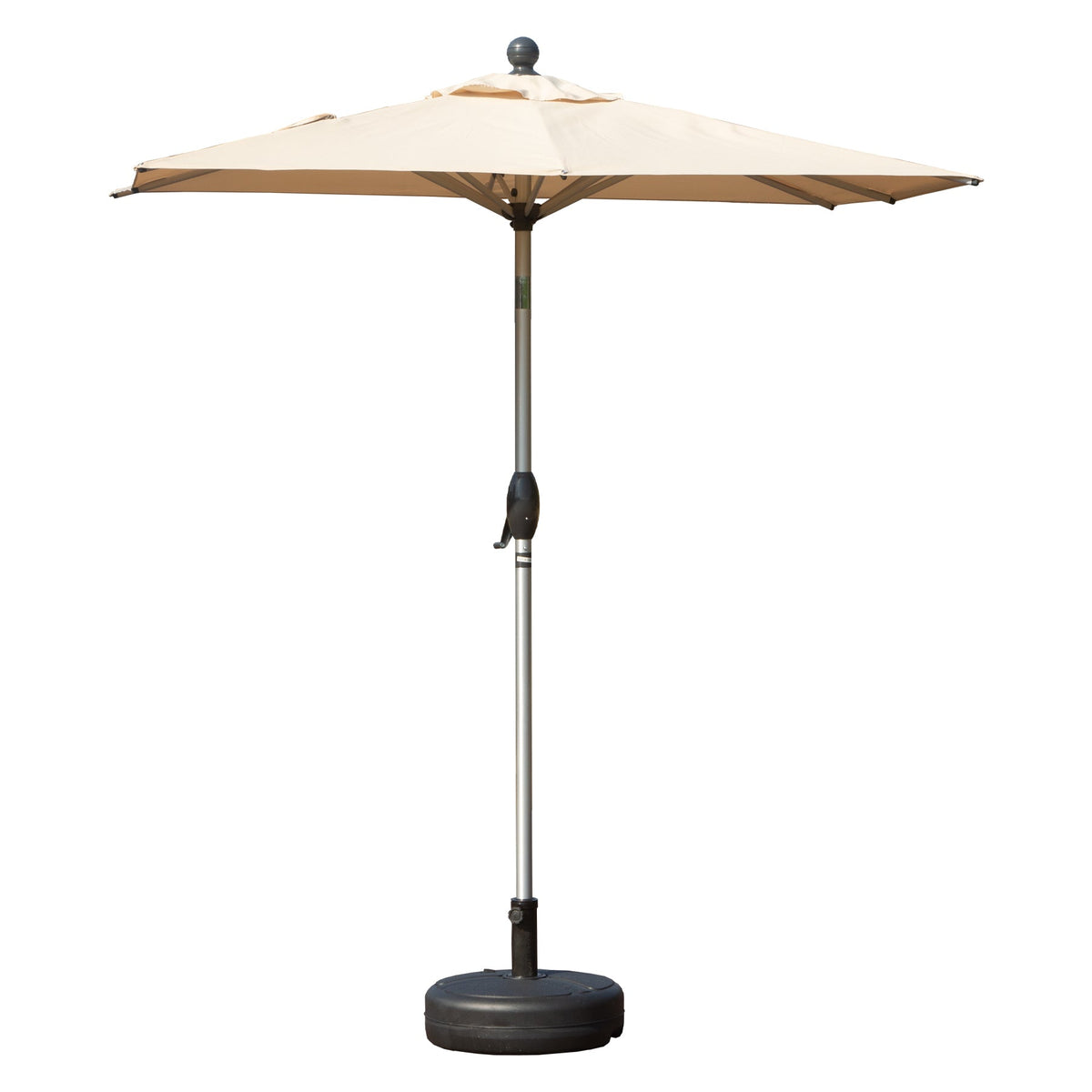 Rectangle Patio Umbrella with Crank Lift and Tilt Function by HouseOfZazla