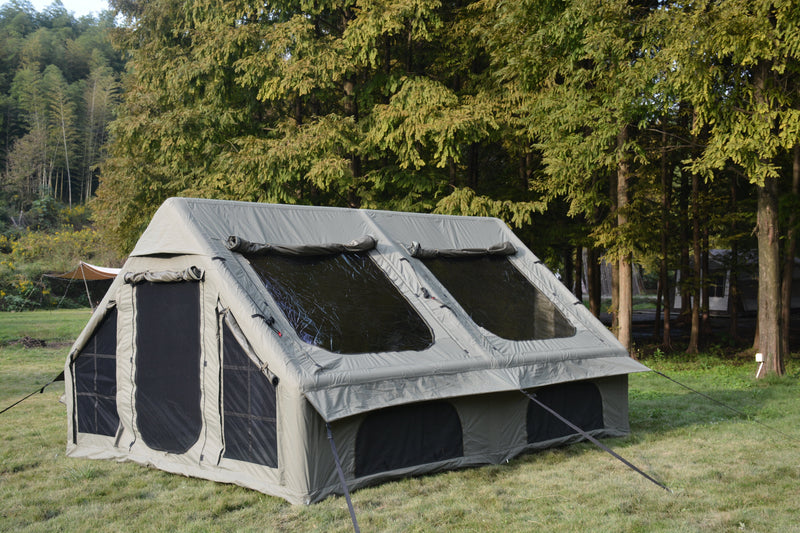 9.8 x 13ft Inflatable Camping Tent with Hand Pump by HouseOfZazla