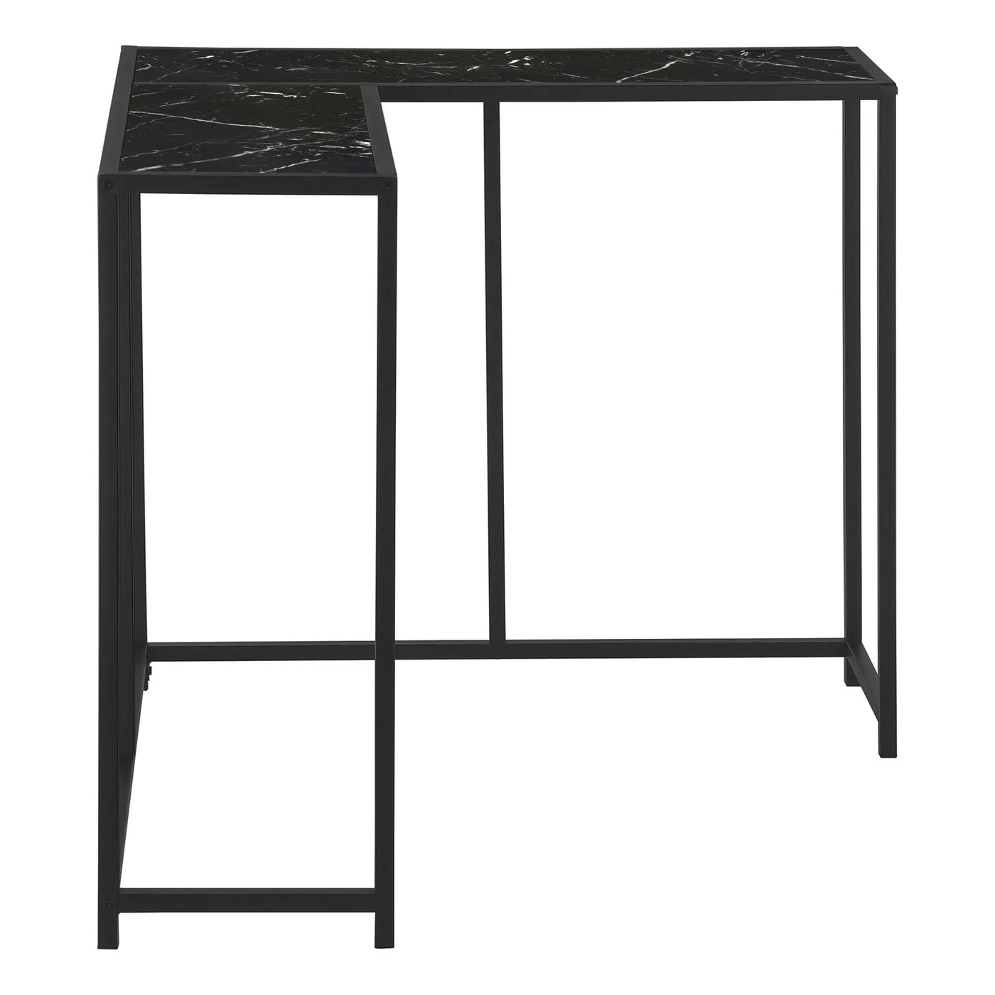Corner Accent Console Table For Entryway, Unique L-Shaped Design by Unique Piece Furniture