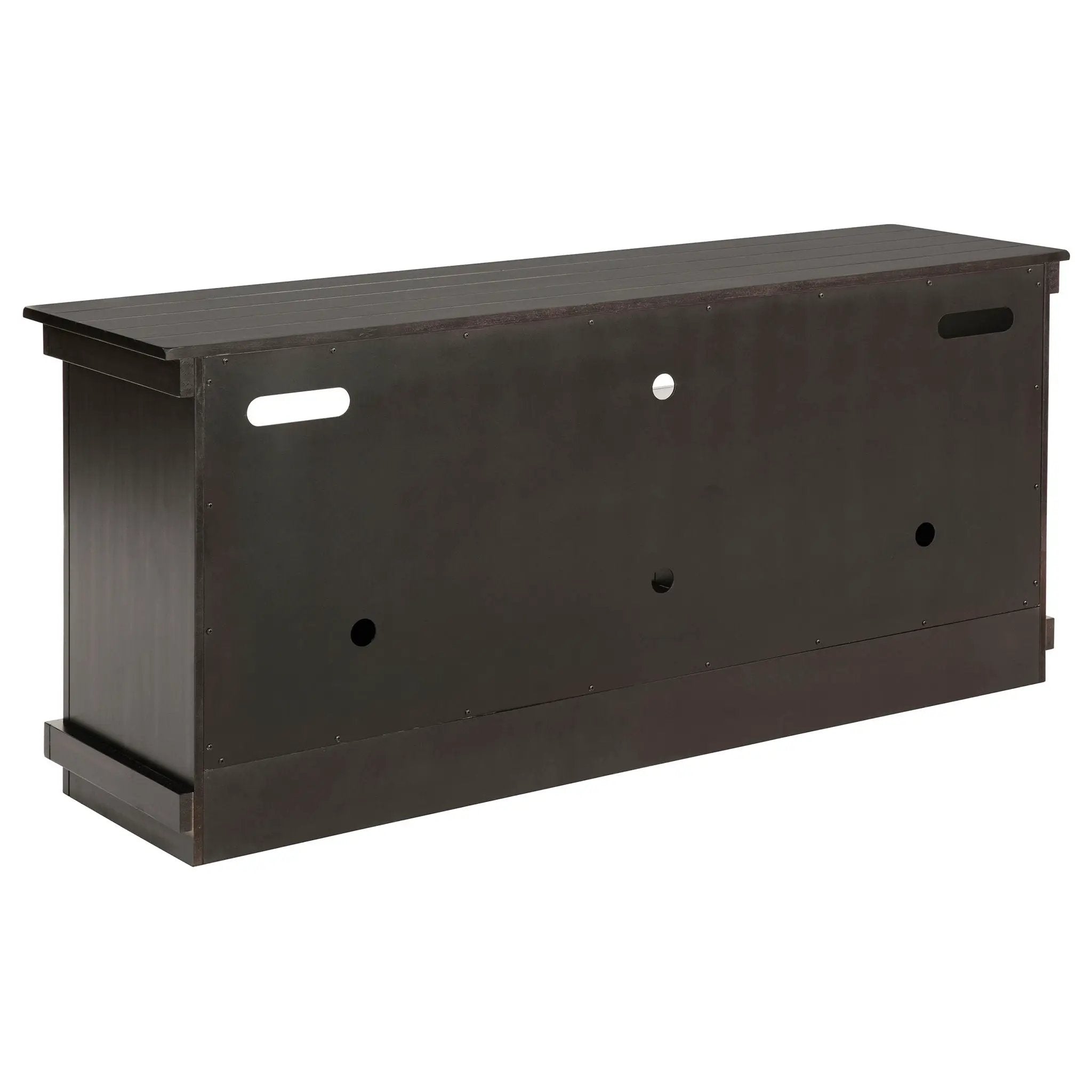 Payne 60-inch TV Stand Media Console Distressed Java by Unique Piece Furniture