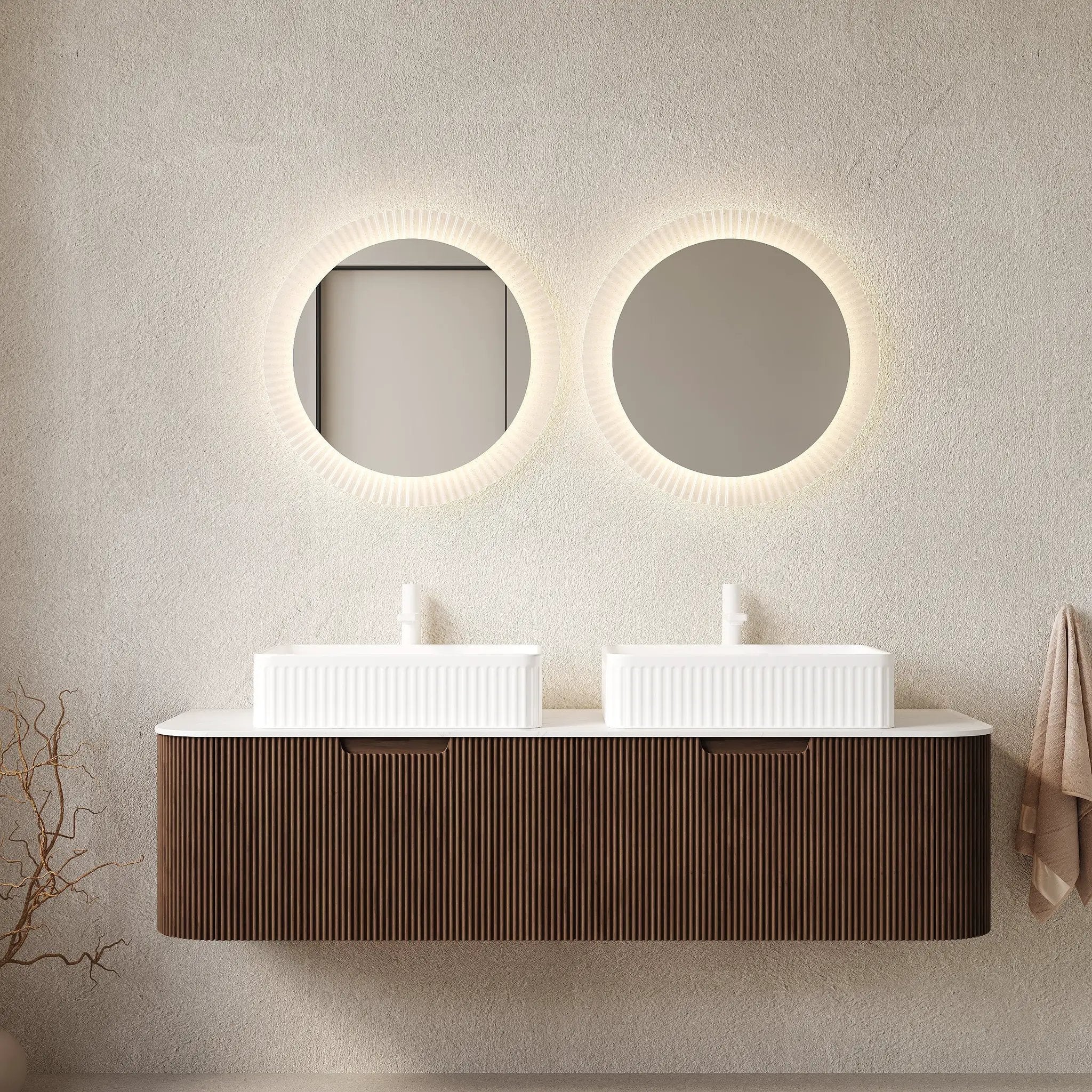 Dina 60" Bathroom Vanity with Sinks by HouseOfZazla