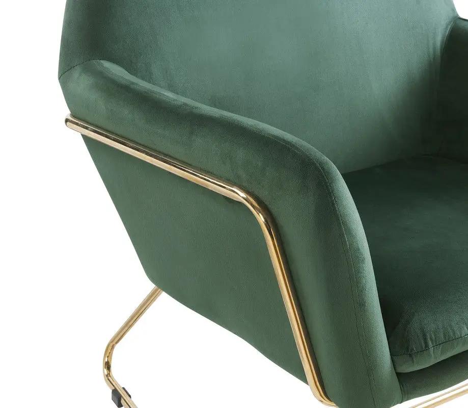 Keira - Accent Chair With Metal Base by Unique Piece Furniture