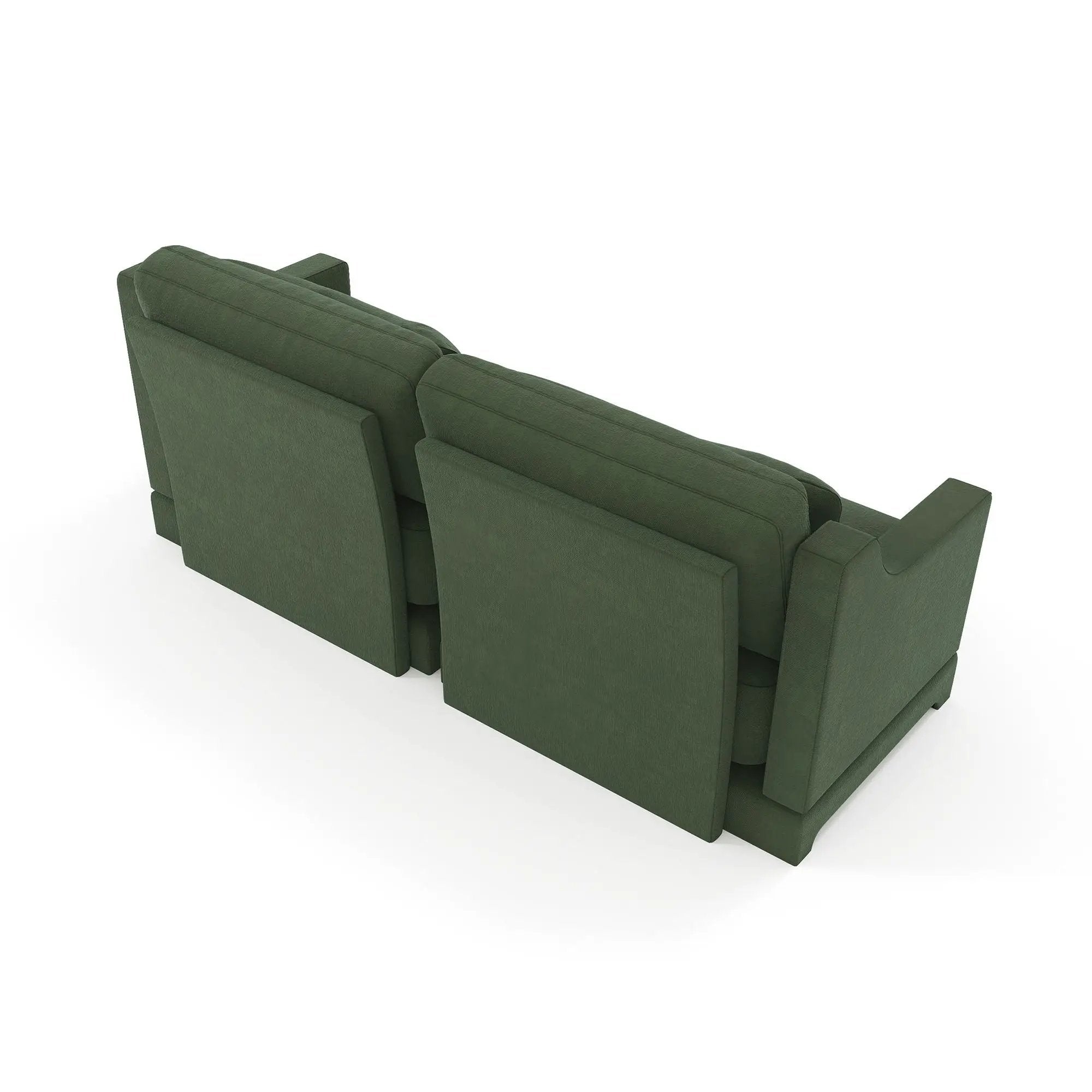 Elegant Sofa With Ergonomic Design And Lumbar Pillows