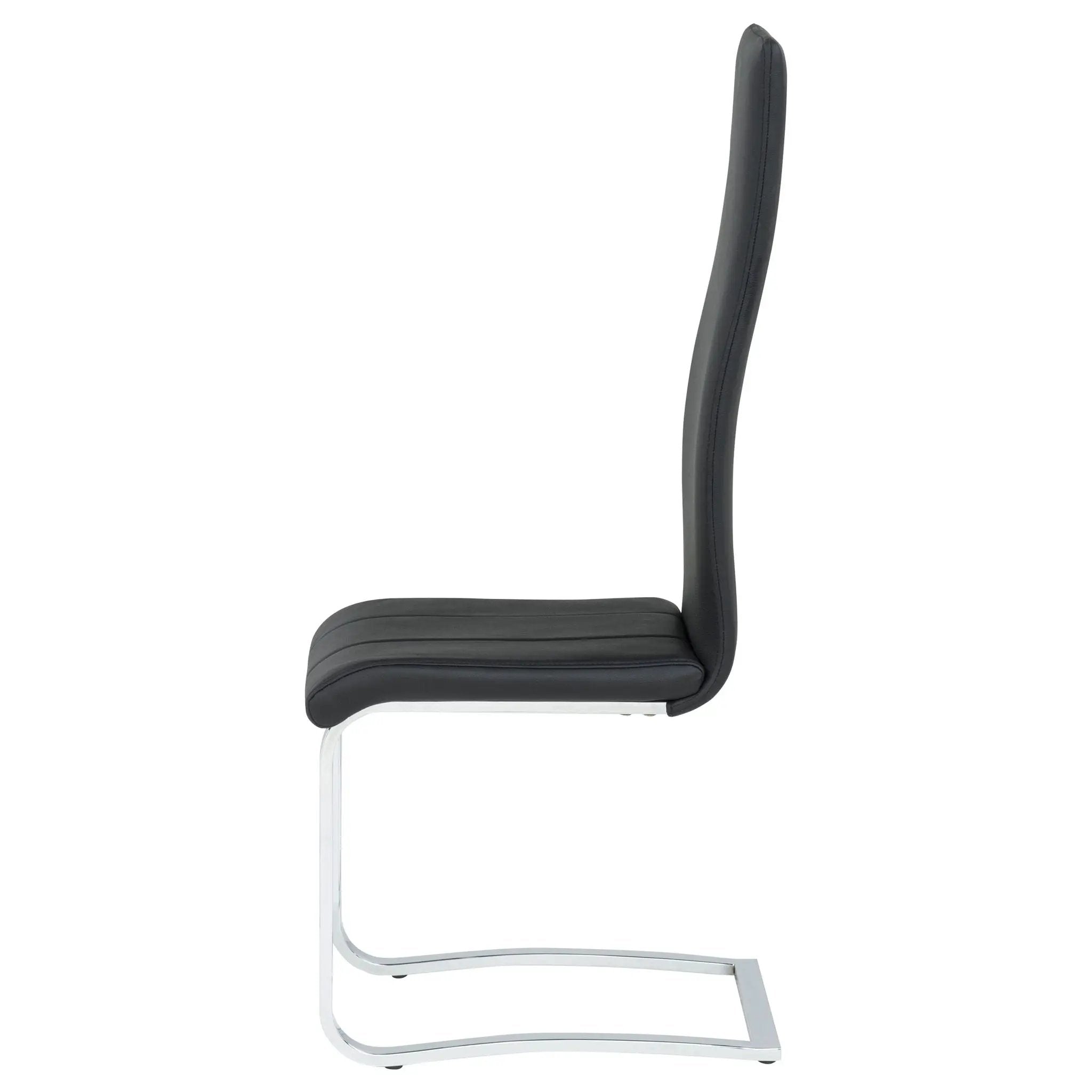 High Back Side Chairs Dining Chairs With Padded Upholstery (Set of 4) by HouseOfZazla
