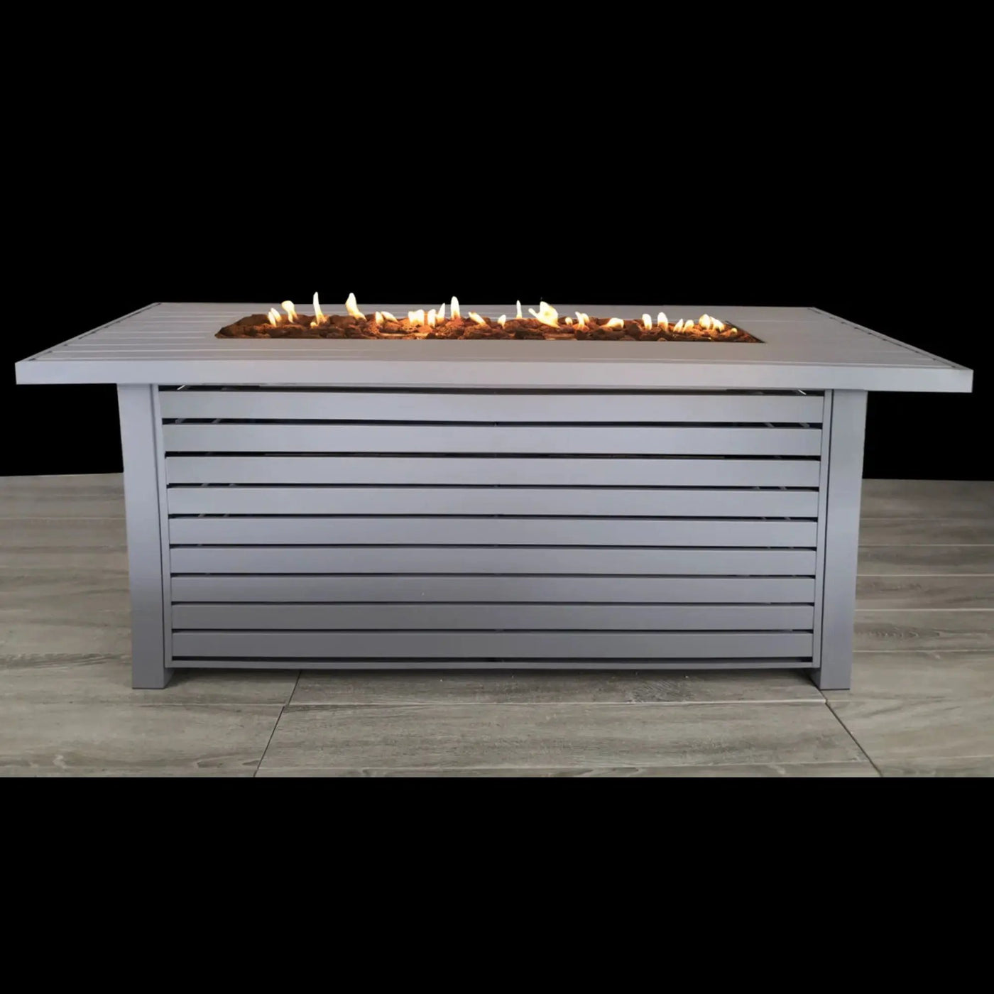 Propane / Gas Outdoor Fire Pit Table With Lid by HouseOfZazla