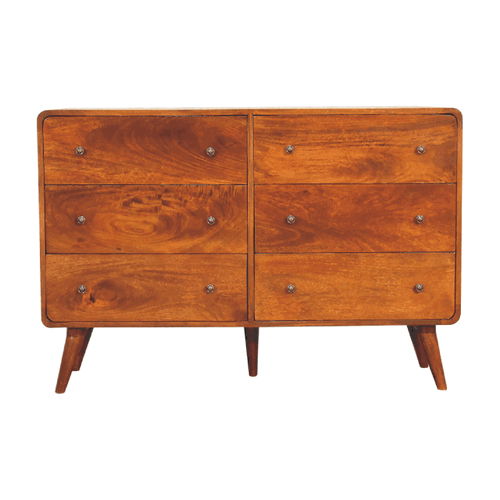 Large Curved Chest - Chestnut by HouseOfZazla