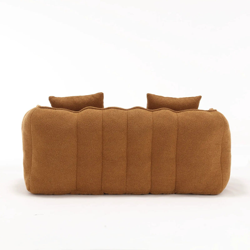 Cozy Beanbag Chair with High Resilience Foam Core by BLAKHOM