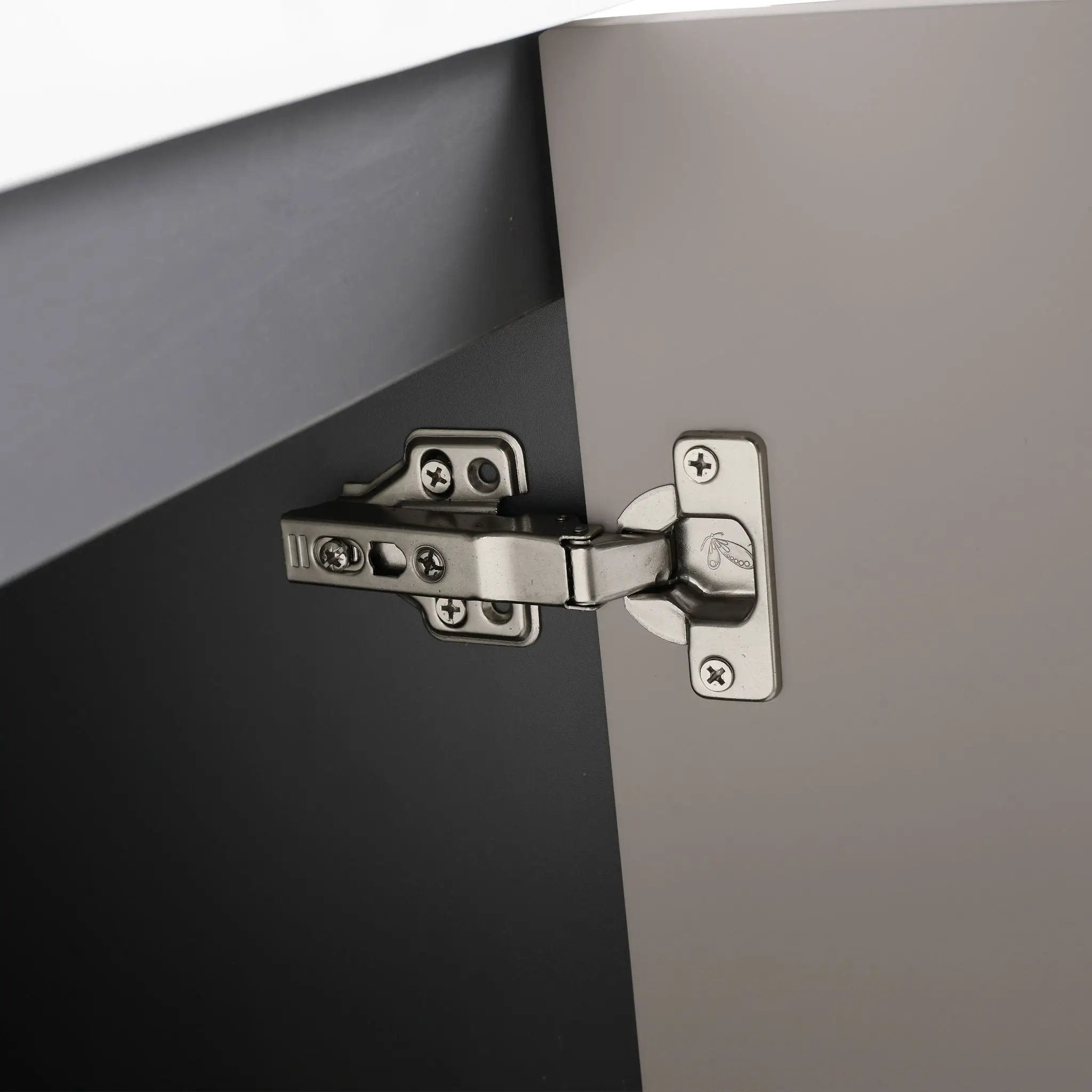 Modern Freestanding Bathroom Vanity With Soft Close Cabinet Doors by HouseOfZazla