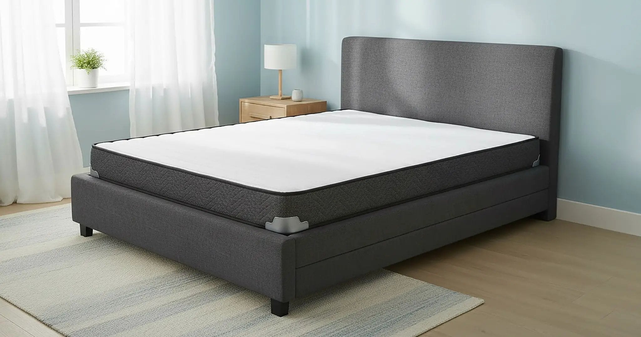 Drover 7-inch Twin Foam Mattress with Built-in Bunkie Board by Unique Piece Furniture