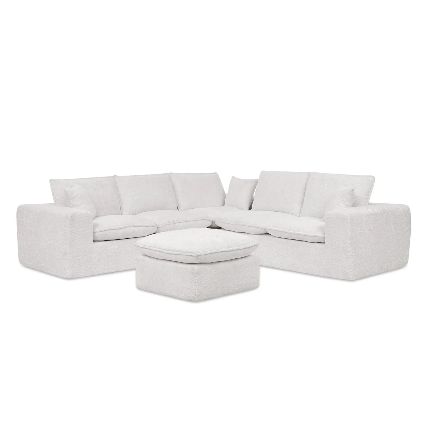 Sectional Sofa With Moveable Ottoman by HouseOfZazla