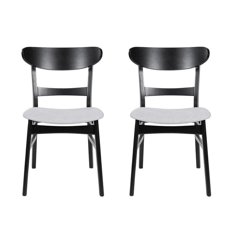 5 Piece Dining Set With Table And 4 Upholstered Chairs by HouseOfZazla