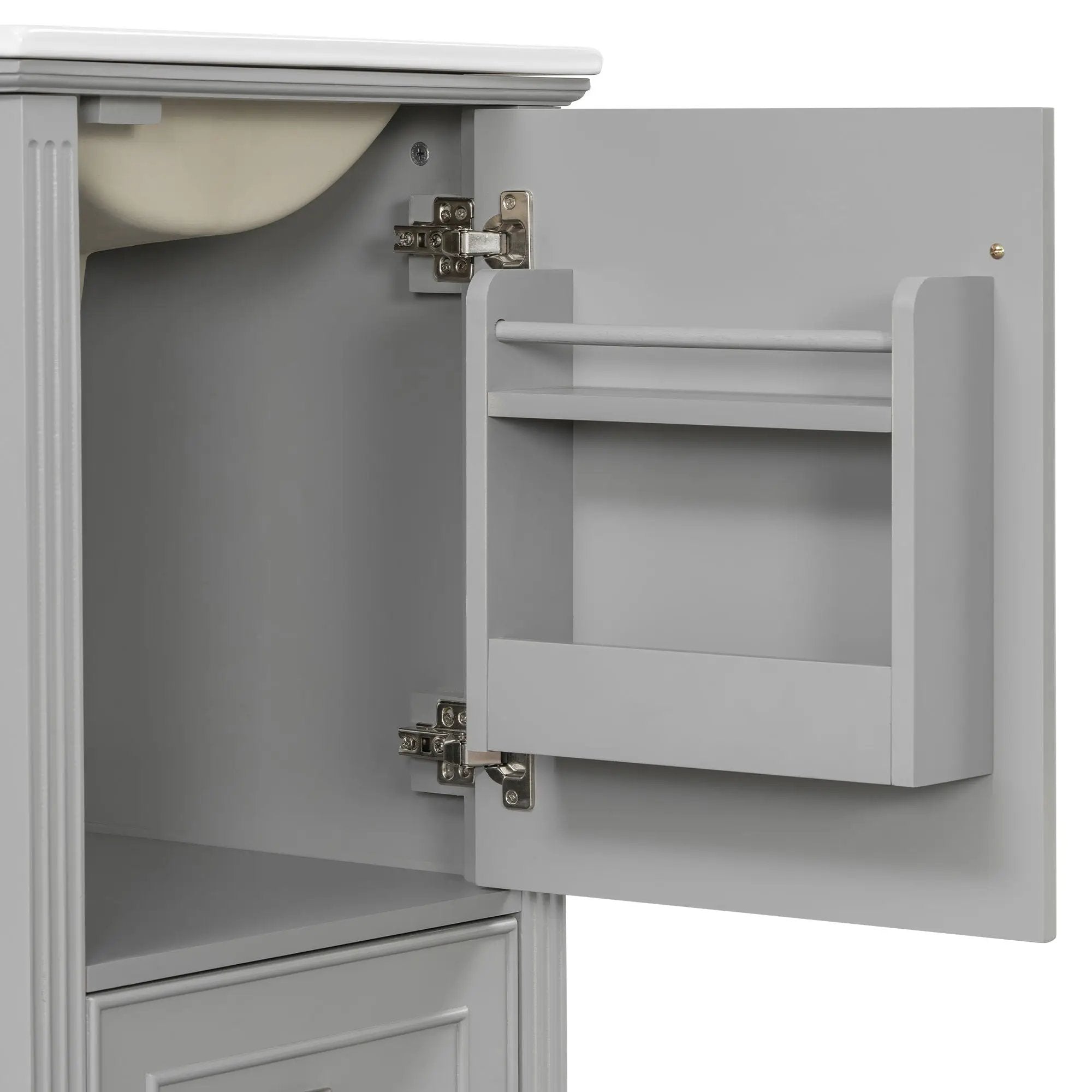 Retro Bathroom Vanity With Sink