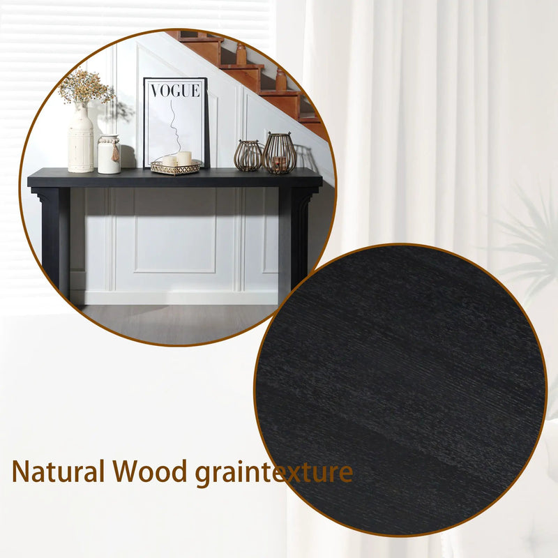 Console Table With Decorative Molding by Unique Piece Furniture