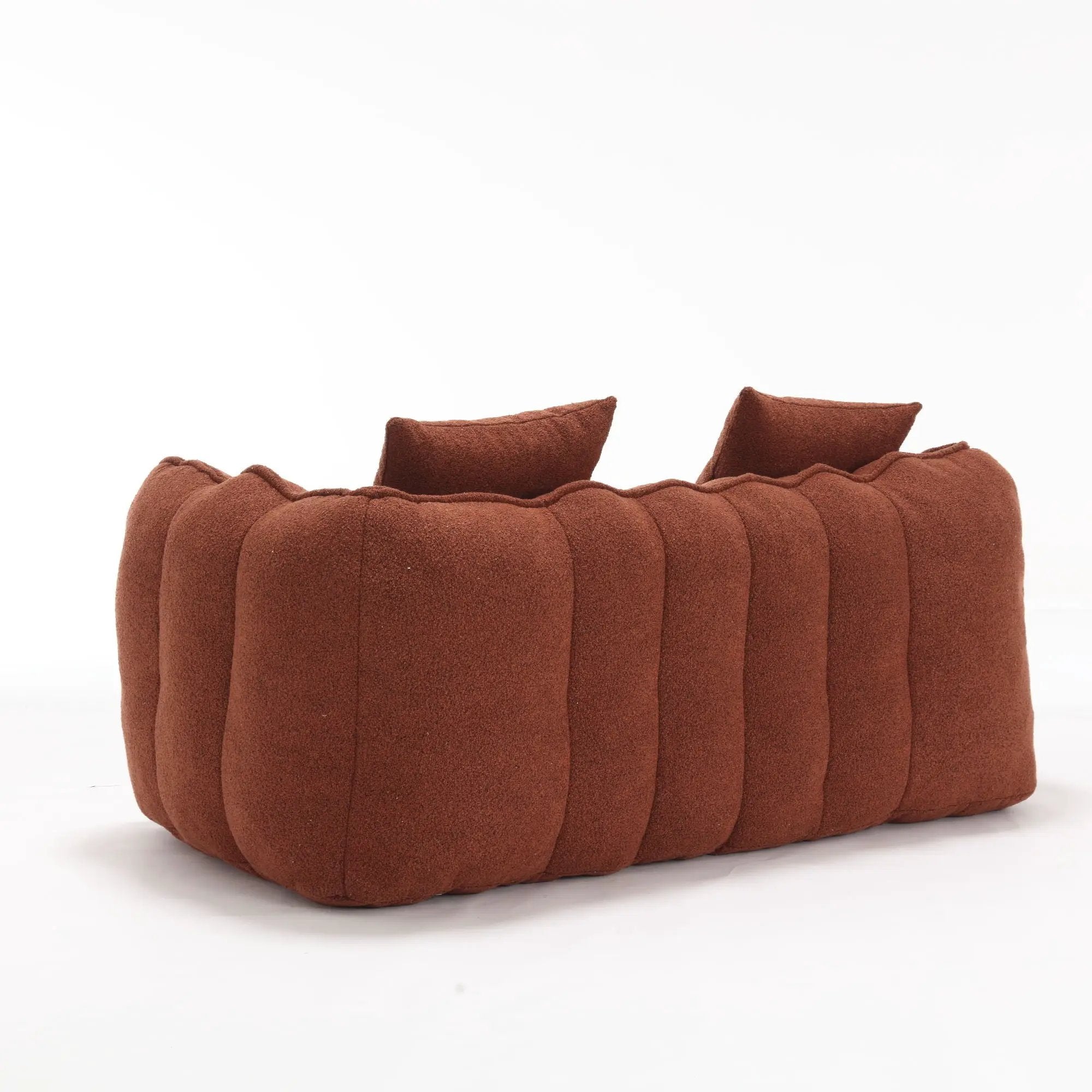 Cozy Beanbag Chair With High Resilience Foam Core For 2 by HouseOfZazla