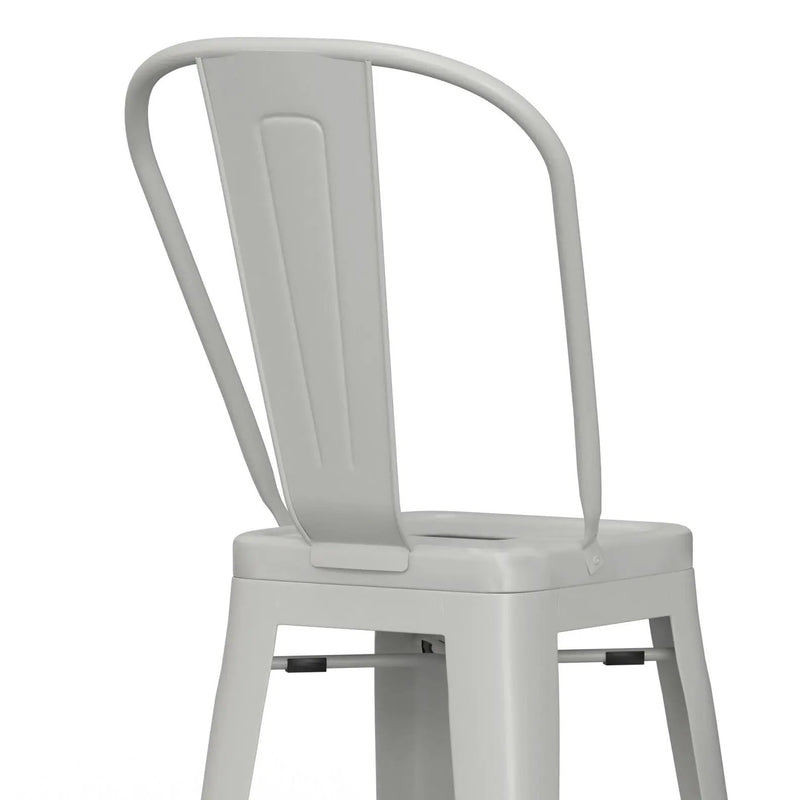 Fletcher - Handcrafted Metal Stool (Set of 2) by Unique Piece Furniture