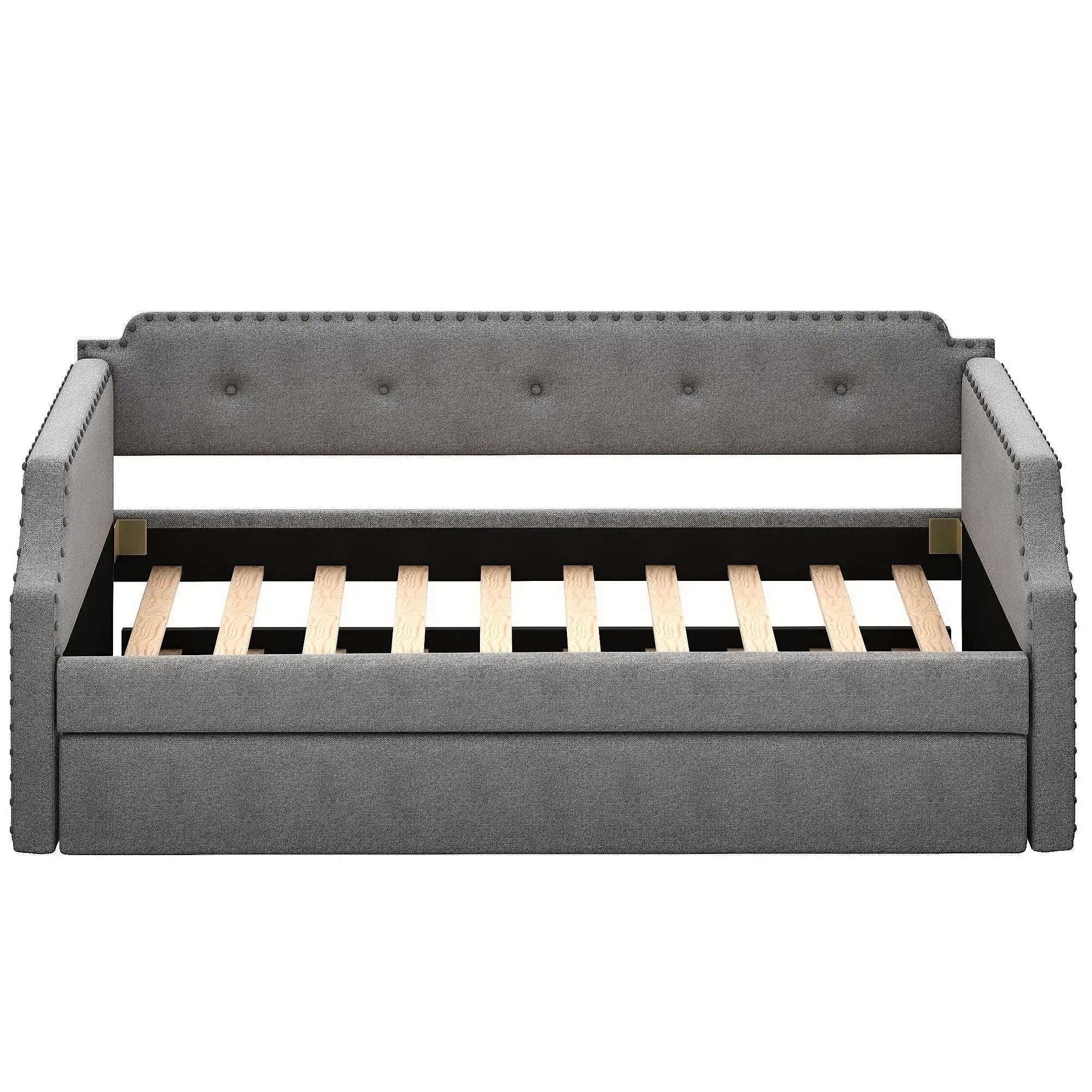 Upholstered Daybed With Trundle