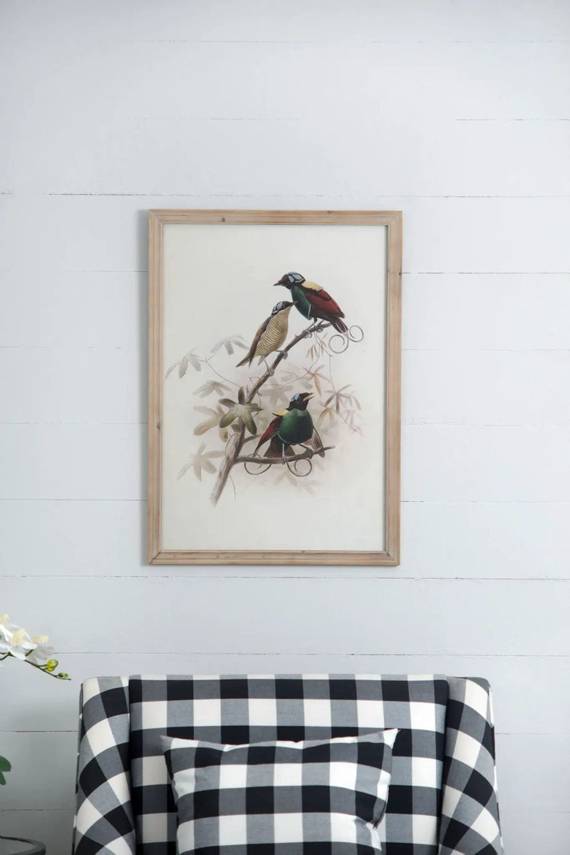 Bird Framed Print (Set of 2) - Multicolor by Unique Piece Furniture