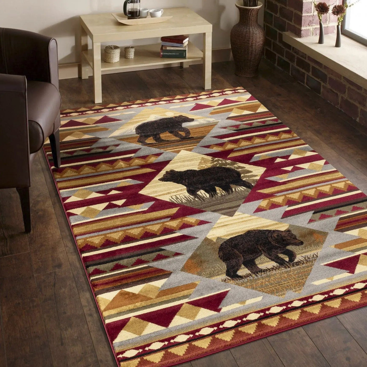 Nature's Nest - GC_CBL3001 Lodge Area Rug by Unique Piece Furniture