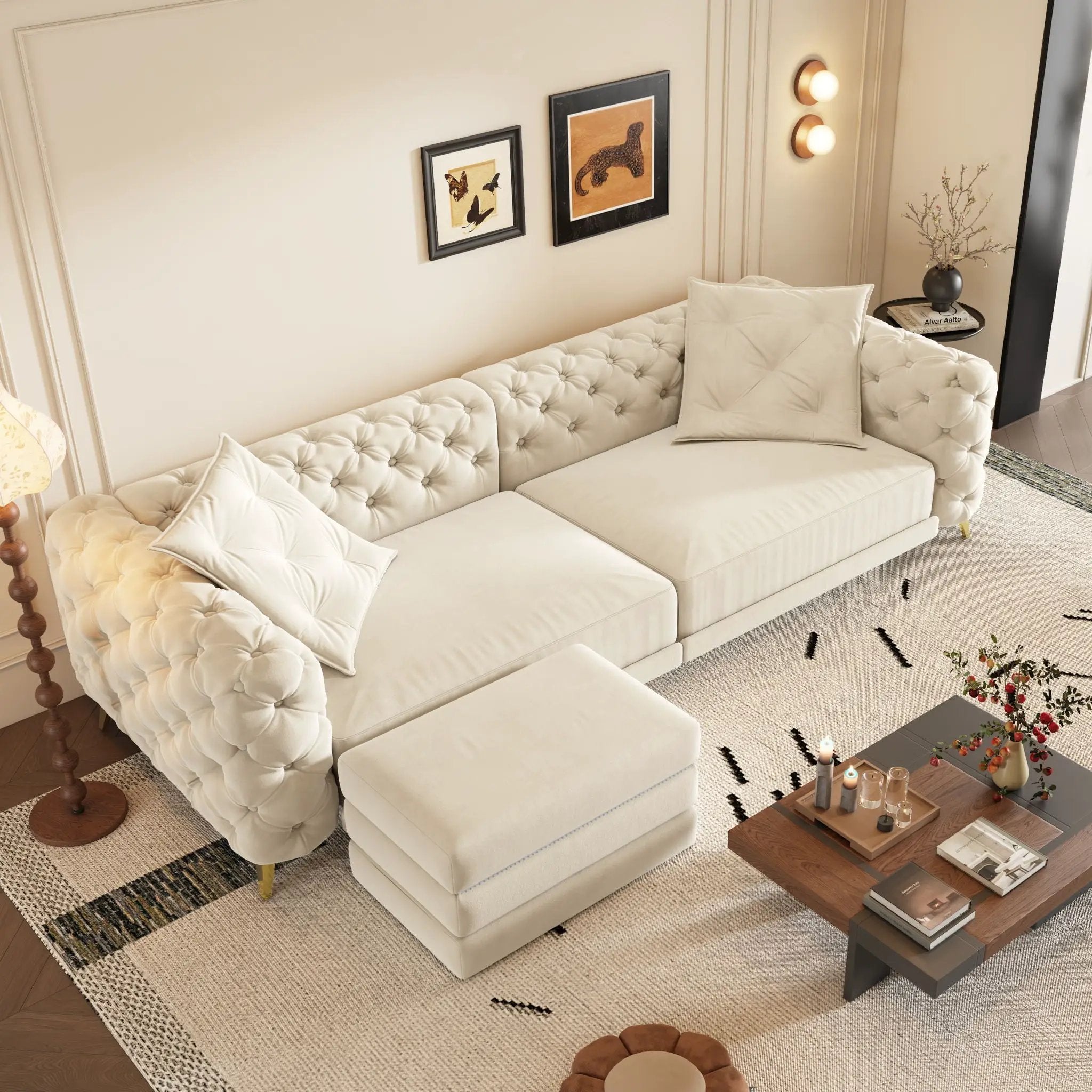 3-In-1 Convertible Sleeper Sofa by HouseOfZazla