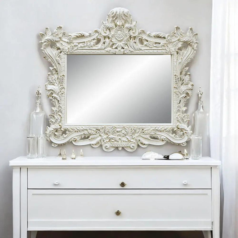 Adara - Mirror - Antique White by Unique Piece Furniture