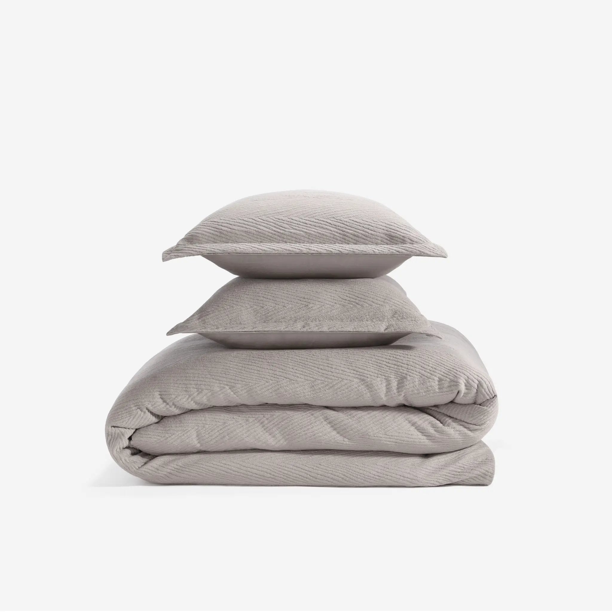 BedGear Performance Duvet Set, Queen - Taupe/Arrowhead by HouseOfZazla