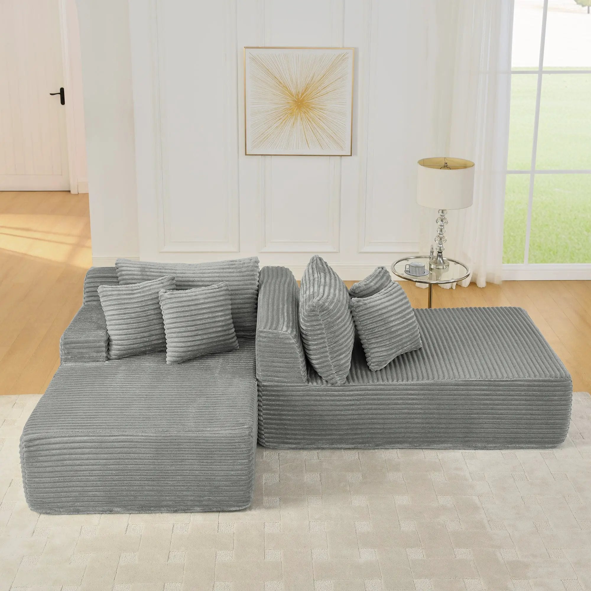 Two-Seater Lazy Sofa Lounge Chair by HouseOfZazla