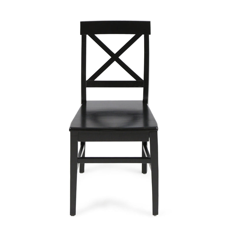 Plethora - Dining Chair With X Shaped Back (Set of 2) by HouseOfZazla