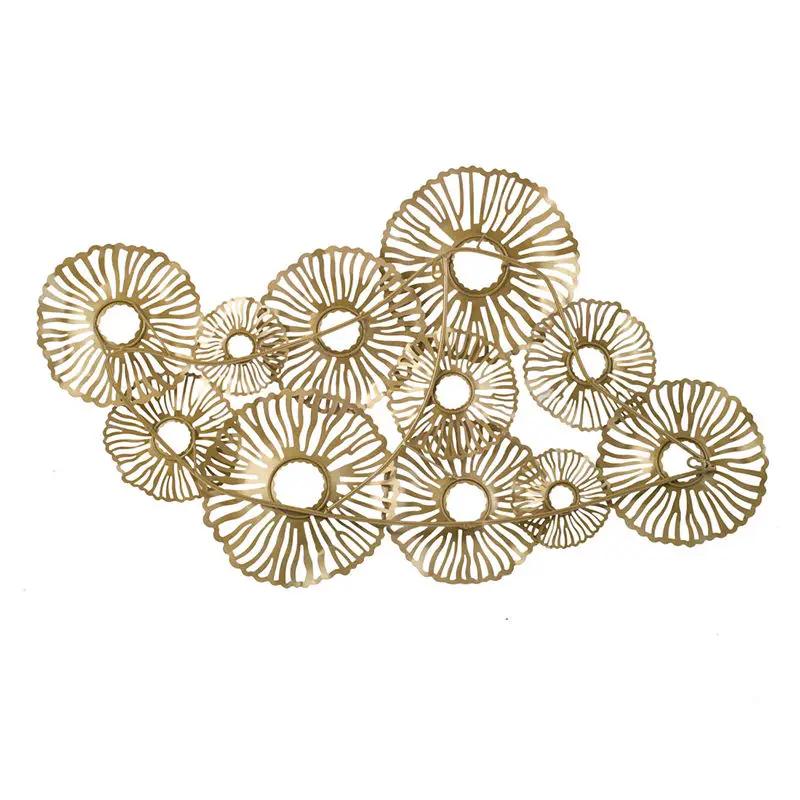 Iron Wall Art - Gold by HouseOfZazla