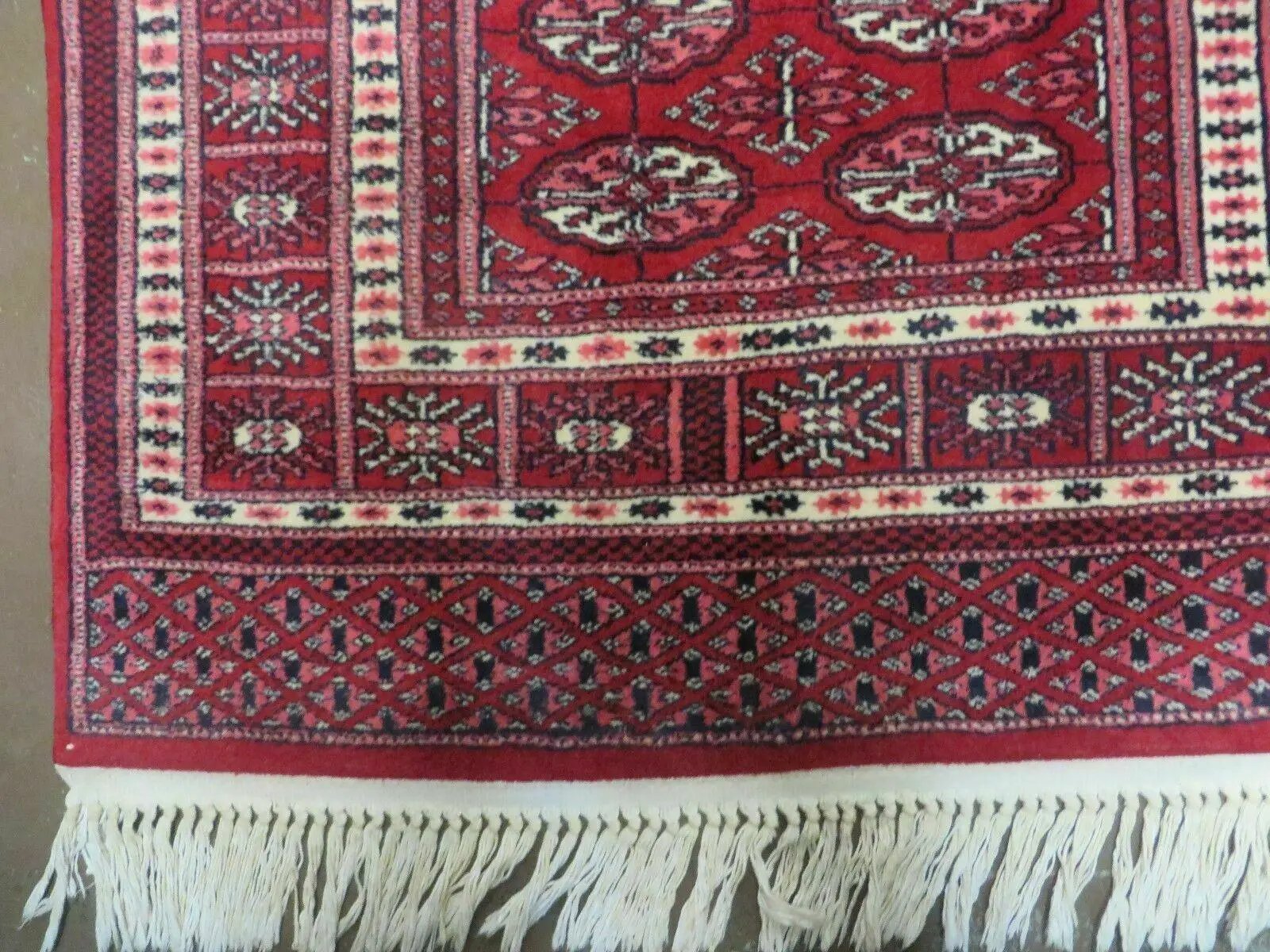 3' X 5' Vintage Fine Handmade Turkoman Bokhara Yamud Rug Carpet Nice by Jewel Rugs