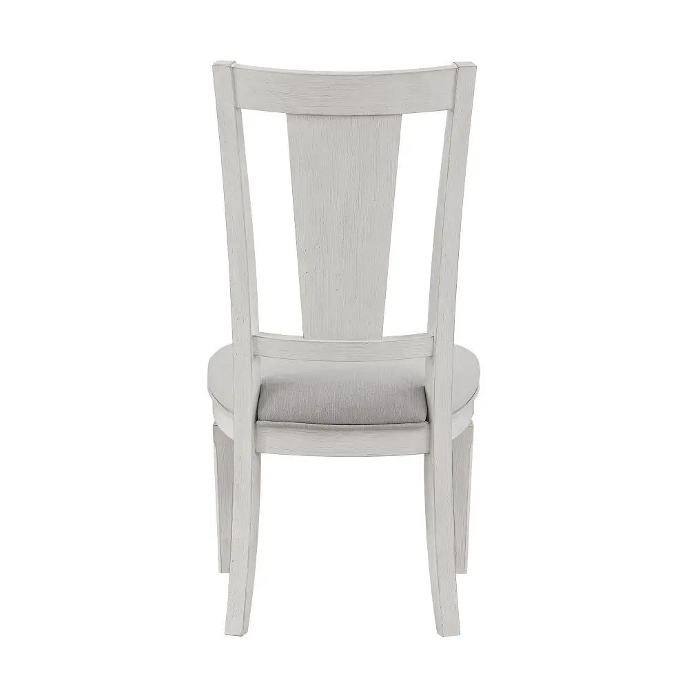 Katia - Side Chair (Set of 2) - Light Gray Linen & Weathered White by Unique Piece Furniture