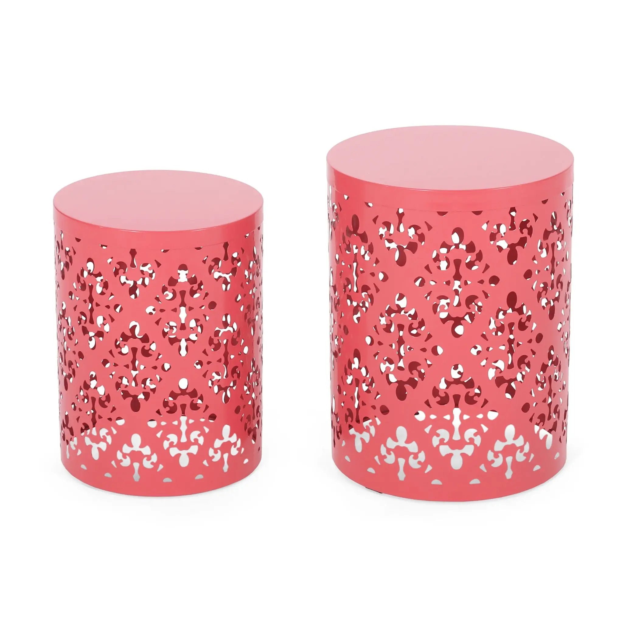 Outdoor Metal Modern Design End Table by HouseOfZazla