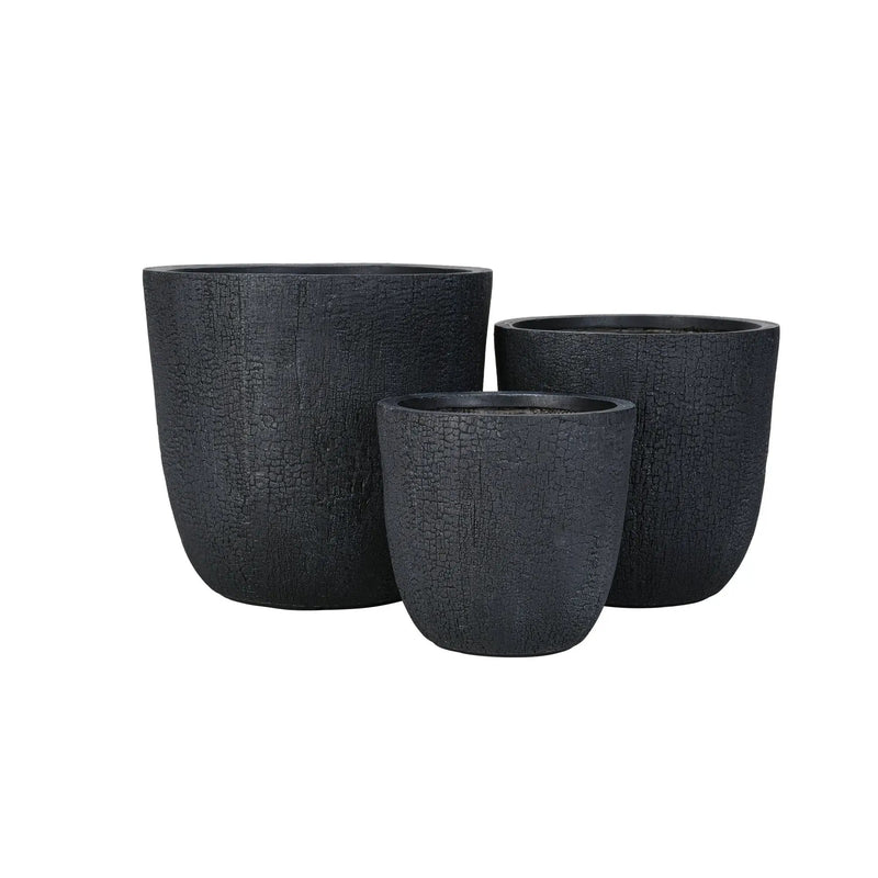 U_STYLE Lightweight MGO Planter Set of 3 by HouseOfZazla