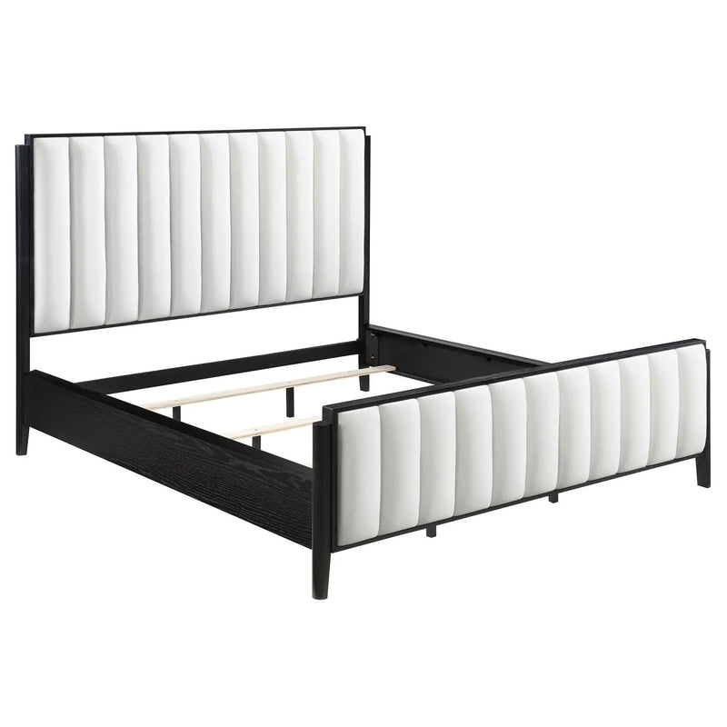 Brookmead 5-piece Upholstered Cal King Bedroom Set Black by Unique Piece Furniture